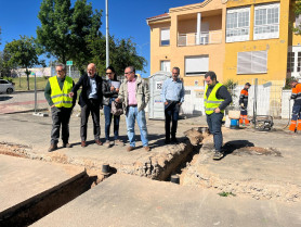 La renovación de la red de agua en Mejostilla encara su fase final por 900.000 euros