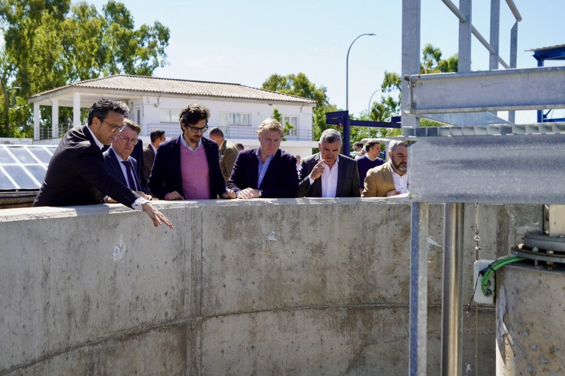 Inaugurada en Badajoz una instalación pionera para la sostenibilidad del ciclo del agua