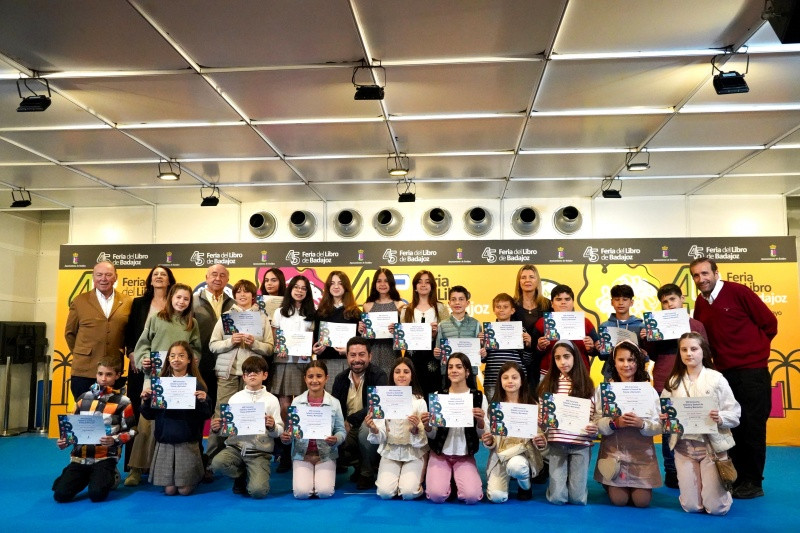 La Feria del Libro de Badajoz también premia a los más pequeños