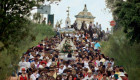 Emoción y devoción en Coria pese a la lluvia en la romería de la Virgen de Argeme