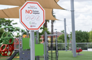 Mérida habilita ocho “espacios sin humo” en zonas de juegos infantiles