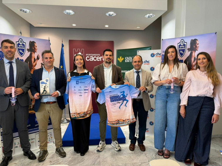 Participación récord en la XIX edición de la media maratón de Cáceres