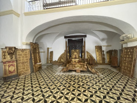 Finalizan las obras de mejora y accesibilidad en la iglesia de Nuestra Señora de Gracia de Maguilla