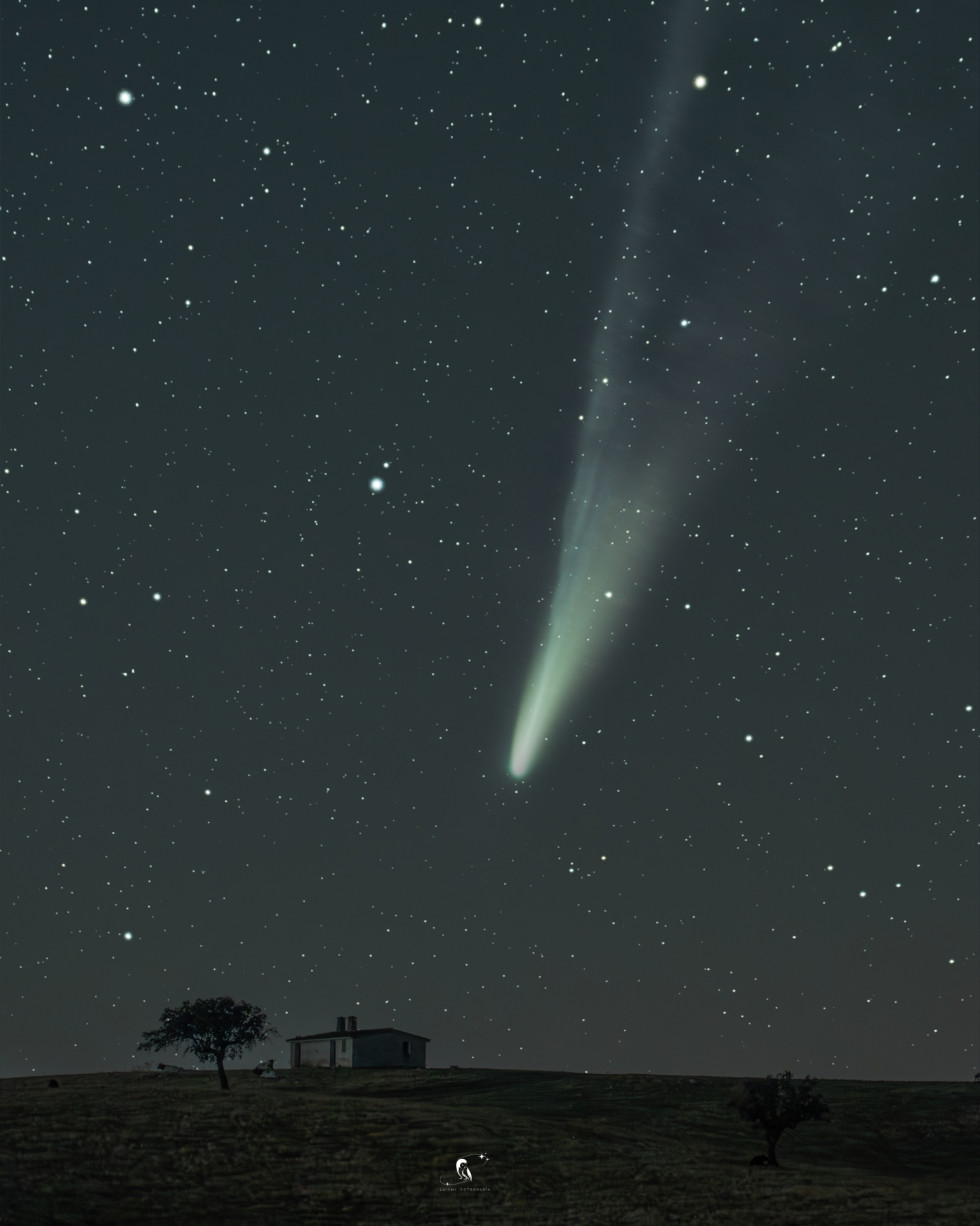 De Moraleja al firmamento: Luis Miguel Rivas triunfa con su imagen del cometa Lemmon