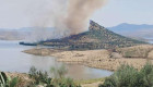 Incendio en la rotonda más grande de Europa: el fuego vuelve a amenazar el Cerro Masatrigo