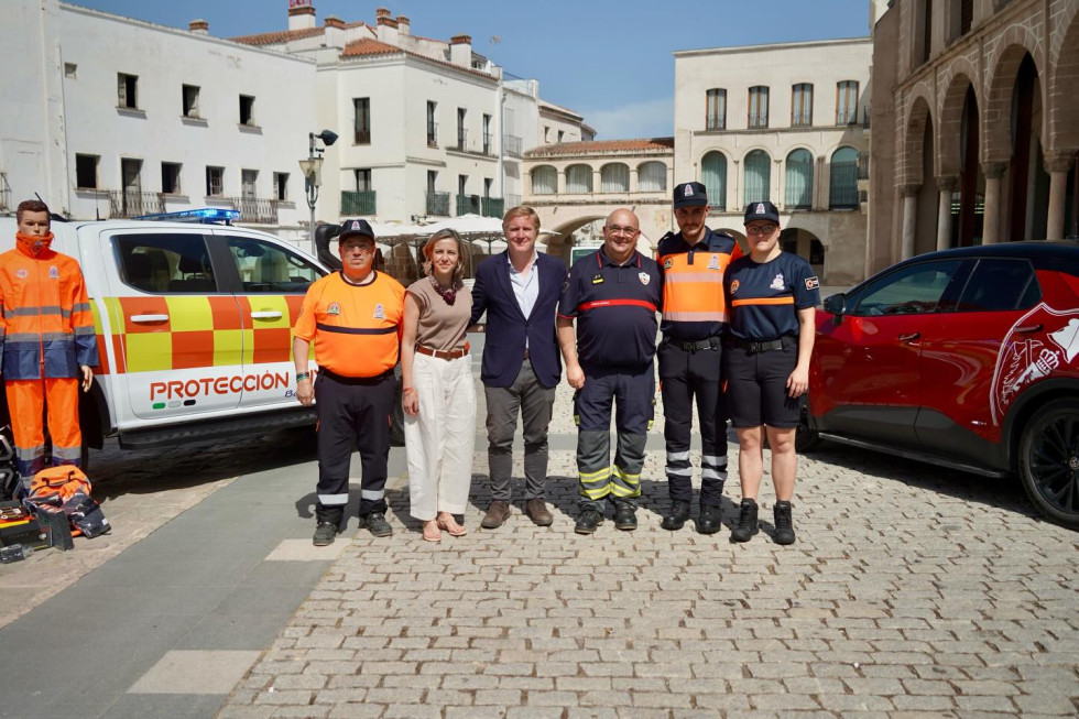 Badajoz invierte 170.000 euros en mejorar a su equipo de Protección Civil