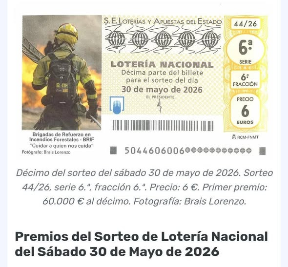 Reconocimiento nacional para la BRIF de Pinofranqueado en la Lotería del 30 de mayo