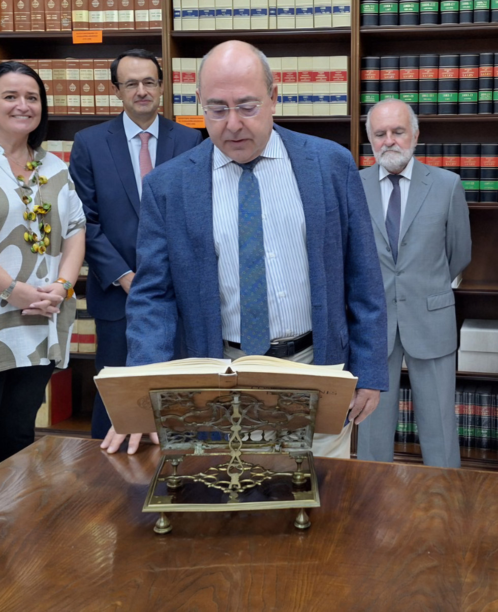 El Consejo del Poder Judicial nombra a Valentín Pérez Aparicio presidente de la Audiencia de Cáceres