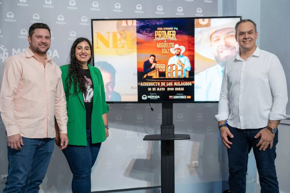 Mérida celebra el primer festival intercultural ‘Atardecer Llanero’ en el Acueducto de los Milagros