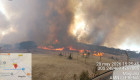 Amplio despliegue aéreo y terrestre para sofocar un incendio en Valencia de las Torres