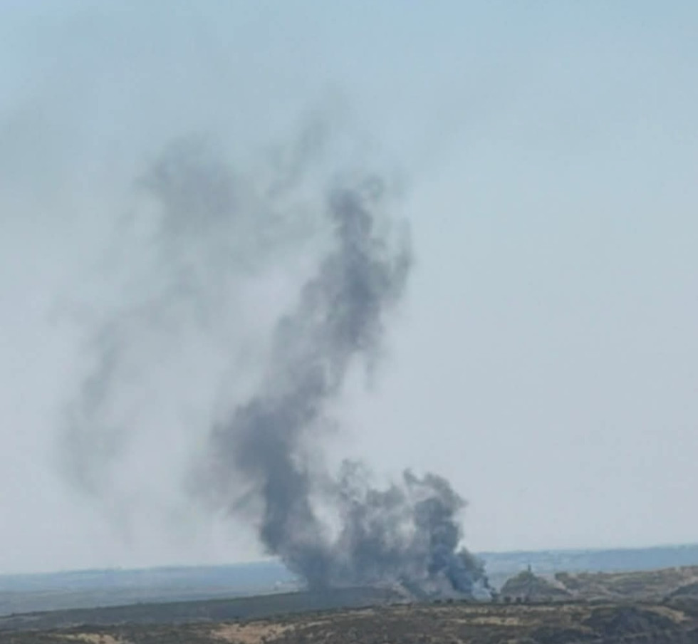 Reabierta la A-66 tras el incendio de un vehículo en Cañaveral