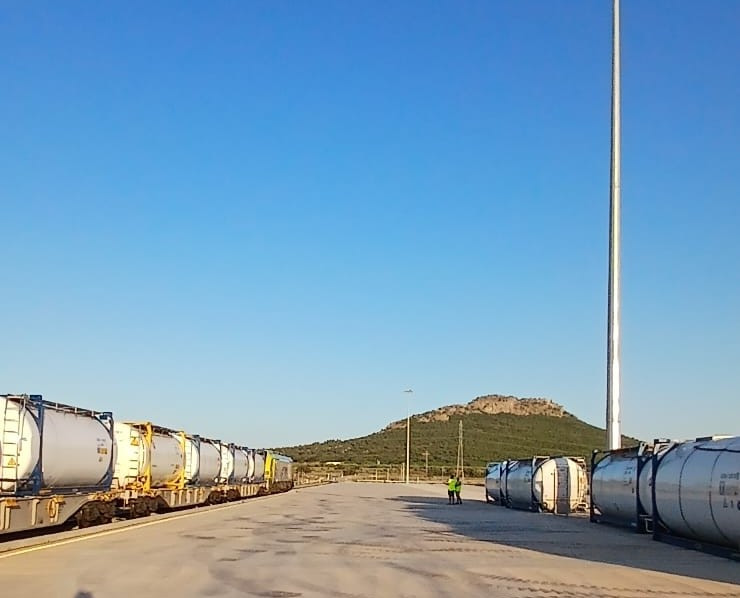 ExpacioMérida comienza a operar como nuevo nodo ferroviario de mercancías