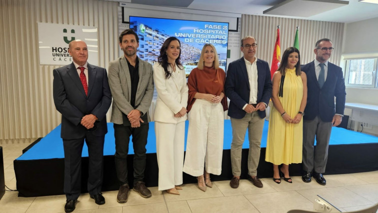 Hospital Universitario de Cáceres: inversión 219,5 millones para culminar la ampliación