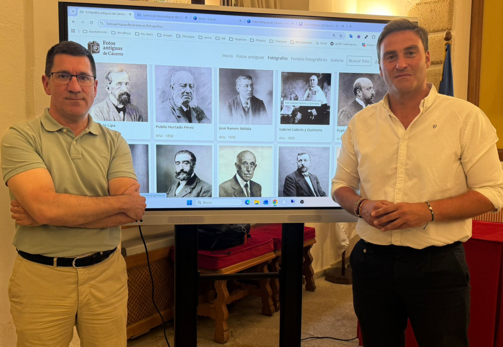 Cáceres estrena una plataforma digital para preservar la memoria gráfica de la ciudad