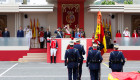 La bandera y la escolta