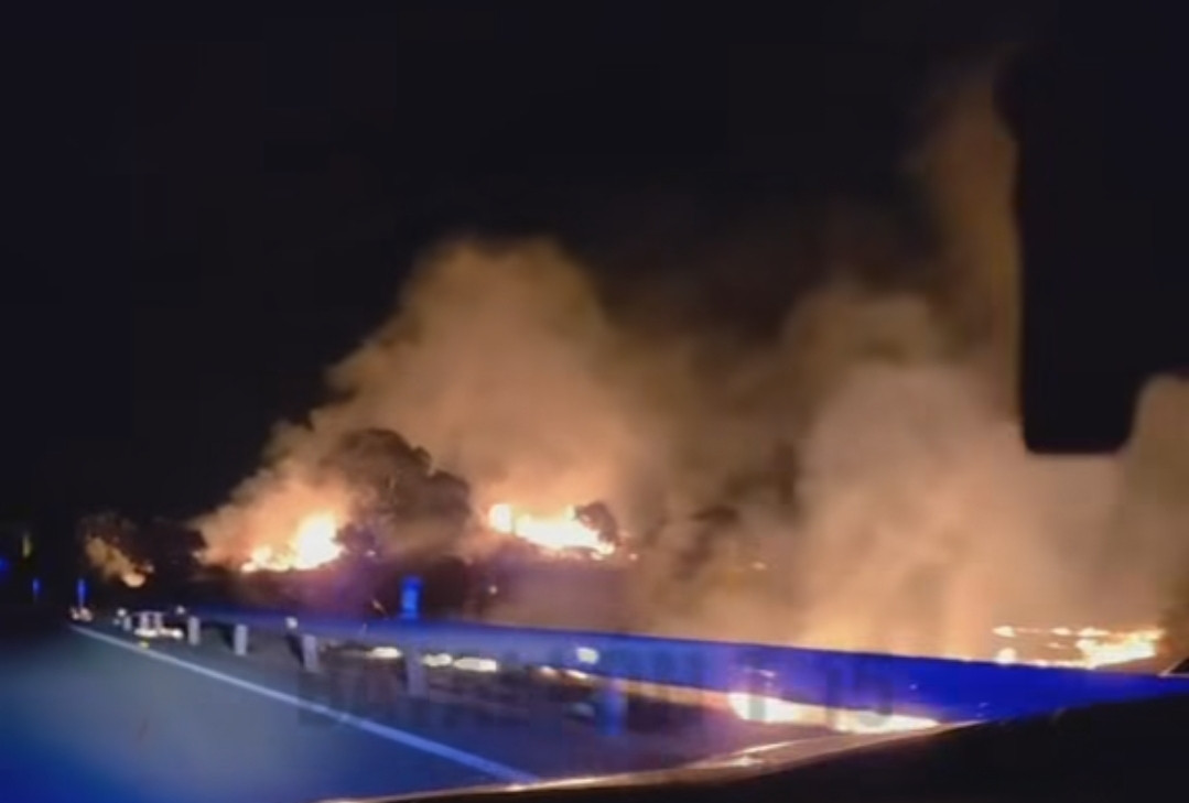 Incendio caceres 