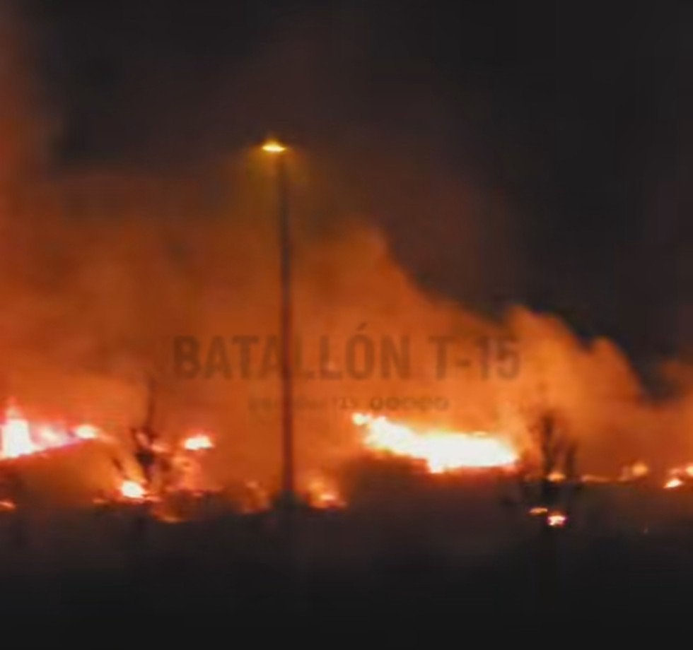 La provincia de Cáceres registra dos incendios esta noche en Trujillo y Plasencia