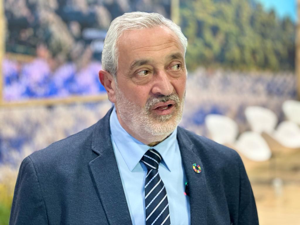 Carlos Carlos, Presidente de la Diputación de Cáceres.