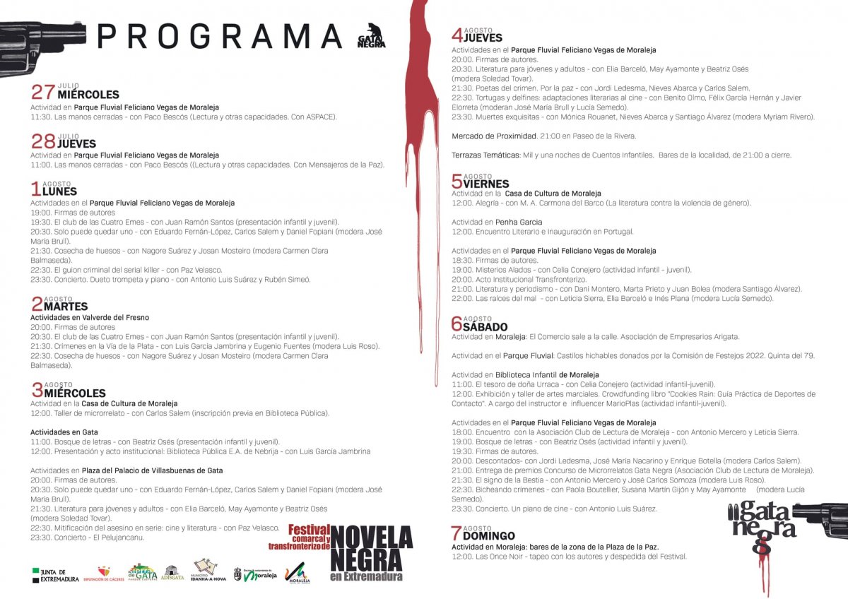 Programa Gata Negra 2022.