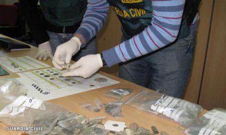 La Guardia Civil recupera más de 7.500 objetos arqueológicos expoliados en 14 yacimientos