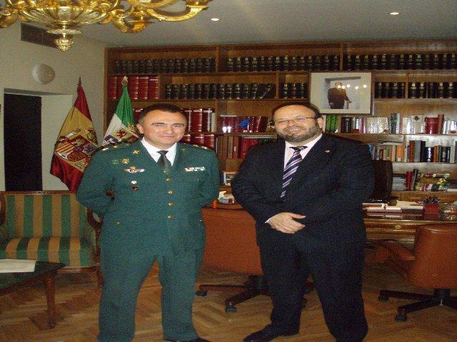 Gabriel Domínguez toma el mando de la Comandancia de Cáceres como nuevo Teniente Coronel Jefe