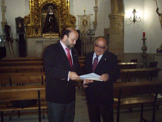 Las fundaciones Valhondo y San Lázaro apoyan económicamente la reforma de la Ermita de la Soledad