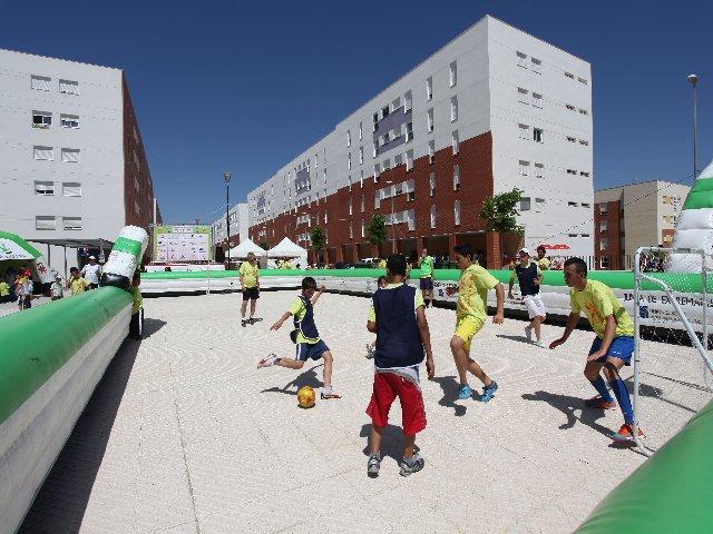 El barrio pacense de Cerro Gordo acogerá este sábado el evento deportivo «As Deporte en familia»