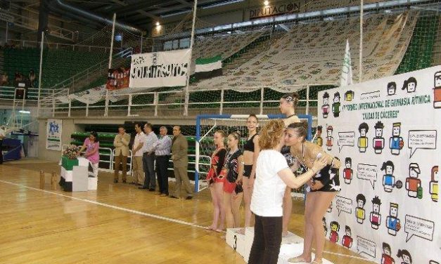 Carmen Heras clausura el XII Torneo Internacional de Gimnasia Rítmica ‘Ciudad de Cáceres’