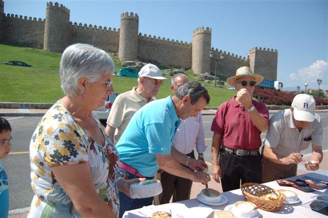 Ovejas merinas de la comarca de La Serena despiertan la curiosidad de cientos de personas en Ávila