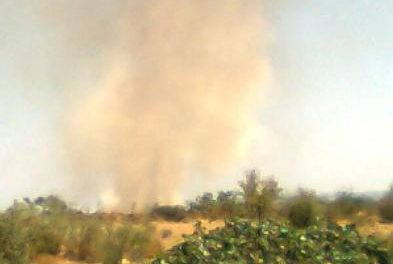 Un incendio en Guijo de Galisteo calcina 180 hectáreas de pasto y queda controlado por el Infoex