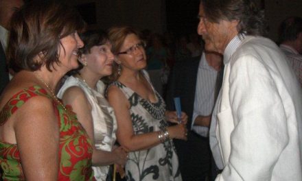 Carmen Heras participó anoche en la entrega de los premios «Diálogos de Culturas 2010»