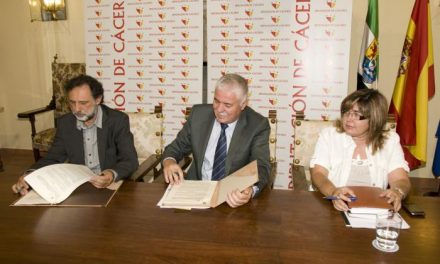 La Diputación de Cáceres y Redex renuevan el convenio de colaboración para apoyar a los Grupos de Acción Local