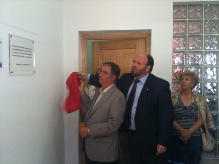 El Subdelegado del Gobierno, Fernando Solís, inaugura en Montánchez la Sala Velatorio financiada por Plan E