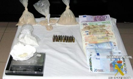 La Guardia Civil desarticula  en Badajoz un “clan familiar” dedicado al tráfico de droga y detiene a cinco personas