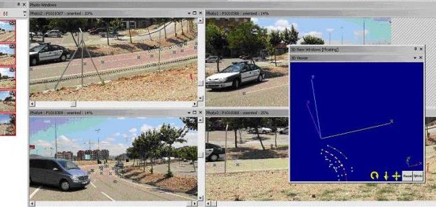 Un proyecto fin de carrera establece la fotogametría para la reconstrucción de accidentes de tráfico
