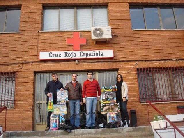 NN.GG Extremadura finaliza su campaña de recogida de juguetes, que este año serán repartidos por Cruz Roja