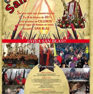 Cilleros celebrará sus fiestas de San Blas del 2 al 4 de febrero con el protagonismo de los escopeteros