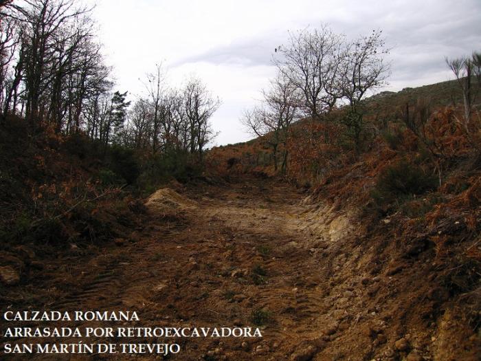 La Sociedad Zoológica acusa a San Martín de Trevejo de destrozar la calzada romana y el consistorio lo desmiente