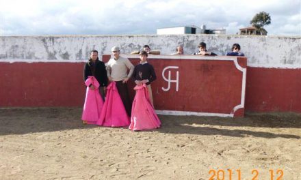 El quinto tentadero que se celebró este año en la finca «El Madroñal» en Cilleros contó con Antonio Ferrera
