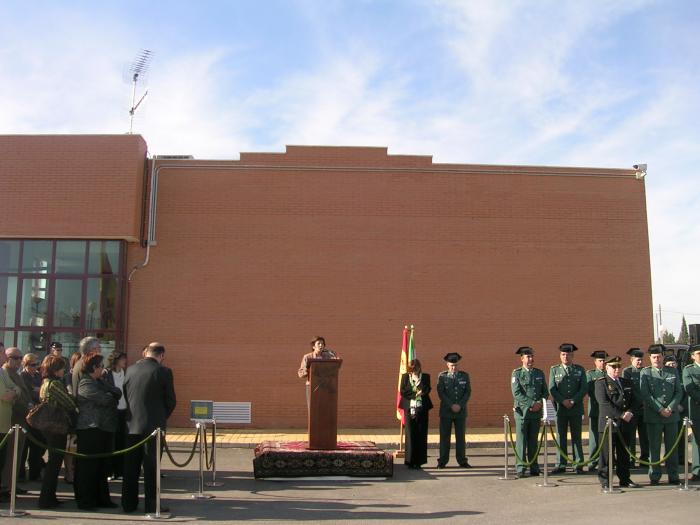 Carmen Pereira inaugura en Moraleja el cuartel de la Guardia Civil con una inversión de 1,3 millones