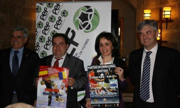 Moraleja y Baños se preparan para recibir a las selecciones sub-21 de fútbol-sala de España y de Rumanía