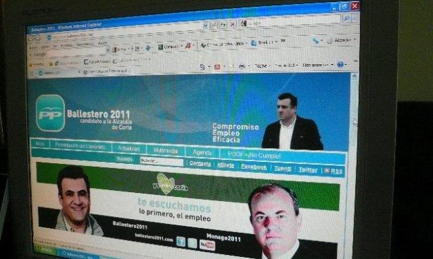 El PP de Coria presenta su web www.ballestero2011.com para recoger propuestas de los ciudadanos