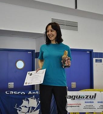 Una joven de Perales del Puerto, Lucía Mateos, se proclama campeona de España de buceo