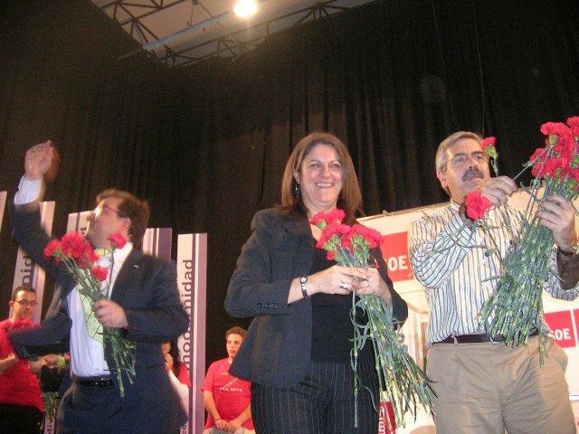 El PSOE de Coria elige a cinco concejales del ayuntamiento en los puestos de salida de la candidatura