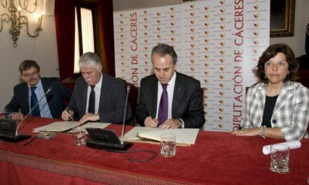 La Diputación de Cáceres y la Universidad de Extremadura renuevan sus convenios de colaboración