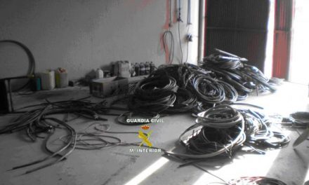 La Guardia Civil consigue evitar el robo de gran cantidad de hilo de cobre en una empresa de Alagón