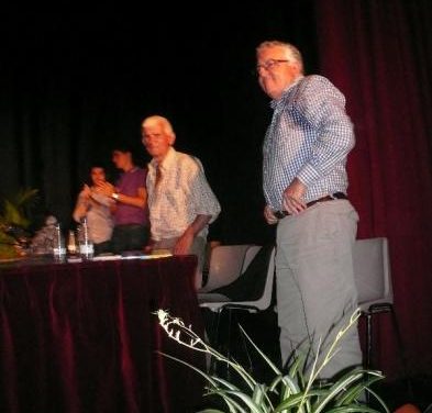 El maletilla Conrado Abad, de 84 años, protagoniza la presentación de las fiestas de San Juan 2011 en Coria