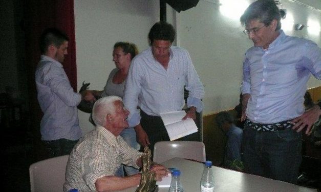 El maletilla Conrado Abad, de 84 años, protagoniza la presentación de las fiestas de San Juan 2011 en Coria