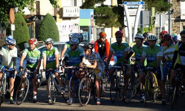 La XVI Marcha Cicloturista Sierra de Gata, organizada por el Club Ciclista Moraleja, reúne a 60 participantes