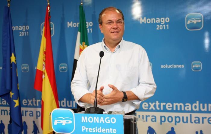 José Antonio Monago está dispuesto a que Izquierda Unida presida la Asamblea de Extremadura